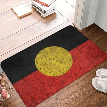  Нескользящий Коврик С Национальным Флагом, Потертый Коврик Для Кухни Для Ванной Аборигенов, Открытый Ковер, Современный Декор В помещении