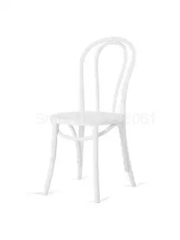  Обеденный стул из массива дерева в скандинавском стиле, ретро американское дерево, повседневный простой стул для ресторана, отеля, кафе, 2 от продажи