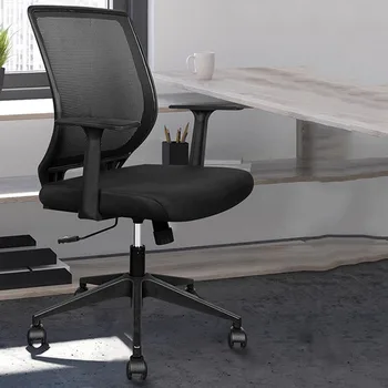  Офисное кресло с регулируемым поворотом, современное роскошное офисное кресло для руководителей на роликах, удобная ручка, офисная мебель Silla De Oficina
