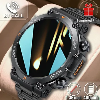  Спортивные Смарт-часы на открытом воздухе Мужские Для Xiaomi Android Ios Bluetooth Call Watches Ip68 Водонепроницаемые Фитнес-Круглые Умные Часы Rugged 2023